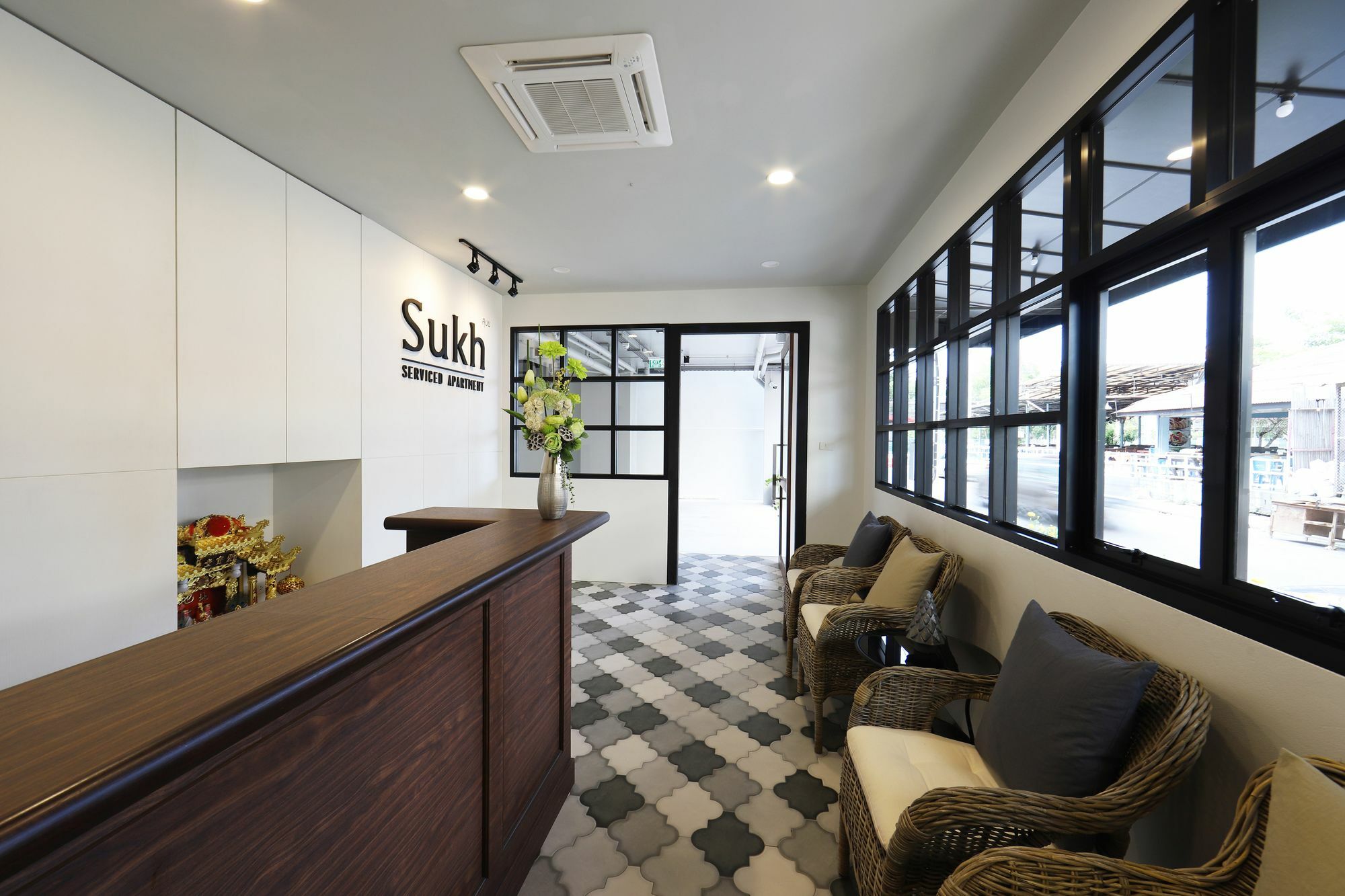 Sukh Serviced Apartment Ban Kho Hong Esterno foto